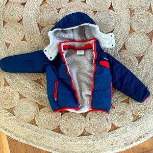 3T reversible Patagonia jacket - polyester shell and fleece lining